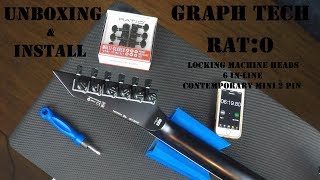 Video thumbnail for Unboxing & Install: Graph Tech Ratio Locking Machine Heads by Mark Ramsey