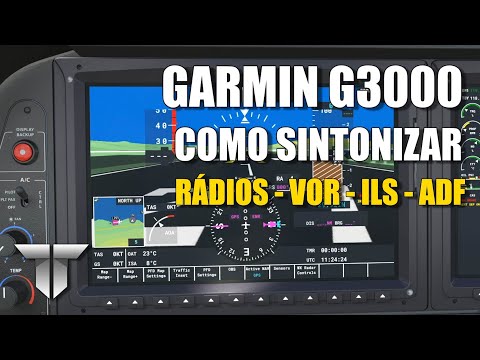 G3000 TUTORIAL MSFS | Frequências de VOR, ILS, COM, ADF