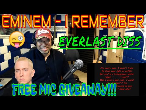 Eminem I remember (Everlast Diss) - Producer Reaction