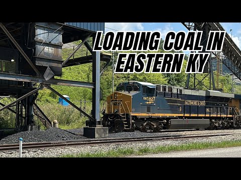 Loading a CSX Coal Train