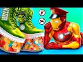 Fake Superheroes Vs Real Superheroes Easy Sneaking Into The Movies Challenge