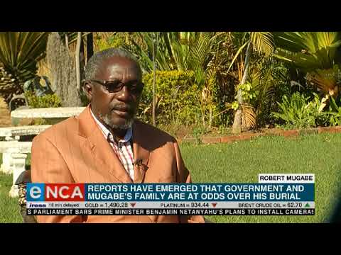 Family denies feud with government over Mugabe burial