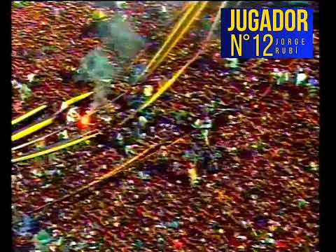 "1991 es para River que lo mira por tv.." Barra: La 12 • Club: Boca Juniors