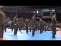 Taekwondo display by the Korean army at the 2013 Hammadang