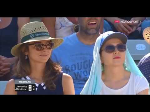 Jerzy Janowicz vs Grigor Dimitrov Stuttgart 2017 Highlights