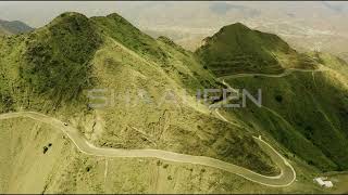 تصوير جوي جبال خضراء جنوب السعودية منطقة جازان