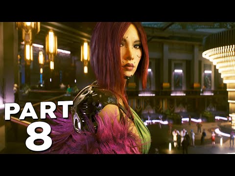 CYBERPUNK 2077 2.0 PHANTOM LIBERTY WALKTHROUGH GAMEPLAY PART 8 - HANSENS PARTY