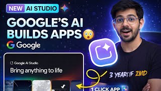ALL NEW GOOGLE AI STUDIO is Amazing | Antigravity Agent