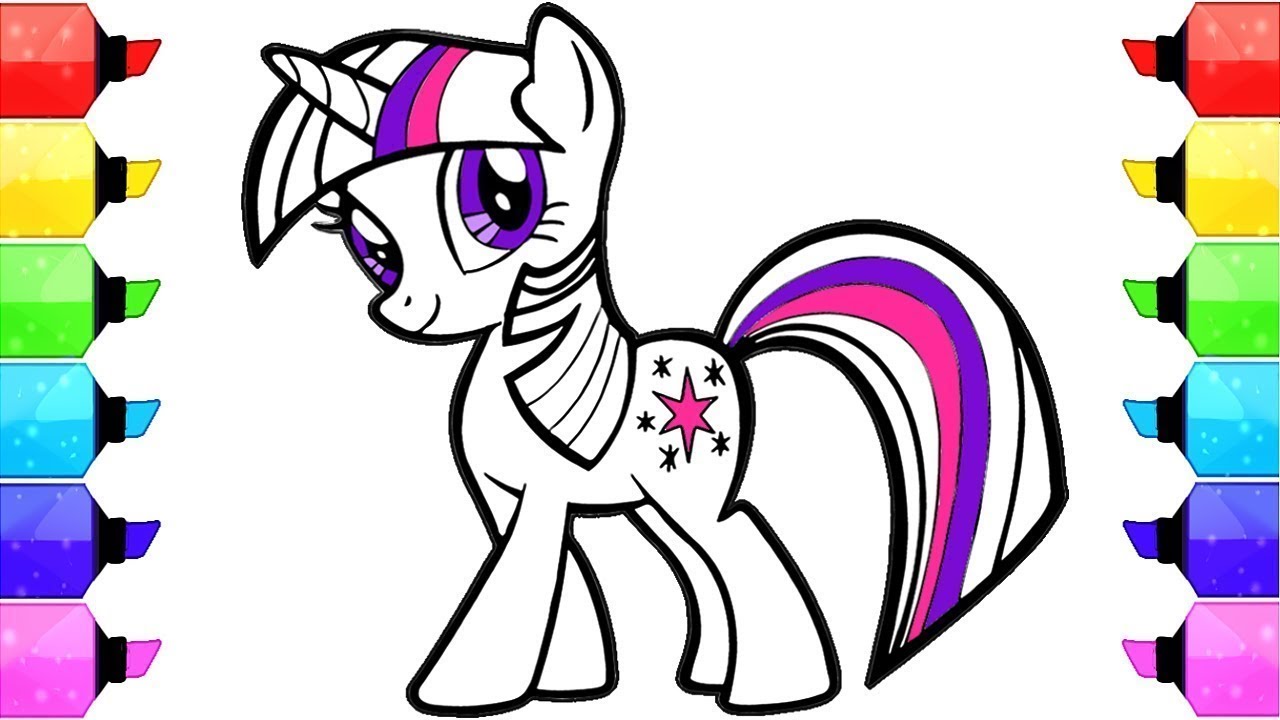 Desenhos Para Colorir My Little Pony Colorindo o Desenho My Little Pony Desenhos Para Colorir