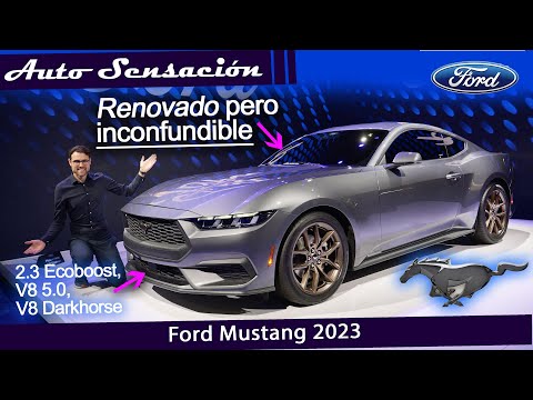 Presentación Ford Mustang 2023 . Completamente renovado pero icónico y fiel a su esencia.