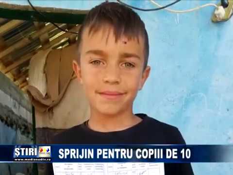 Campania "Copiii de 10" - Povestea lui Mădălin din satul Văcărești, Teleorman