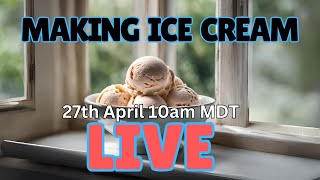 LIVE Ice Cream Making and Q&A