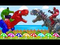 Dinosaur Fighting Spiderman T-Rex vs Dinosaur Superman Godzilla x Kong JURASSIC WORLD 4: EXTINCTION