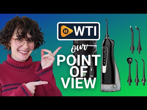 COSLUS Water Dental Flosser Teeth Pick: Portable Cordless Oral Irrigator 300ML Rechargeable Travel Irrigation Cleaner IPX7 Waterproof Electric Waterflosser Flossing Machine for Teeth Cleaning - WTI product video review