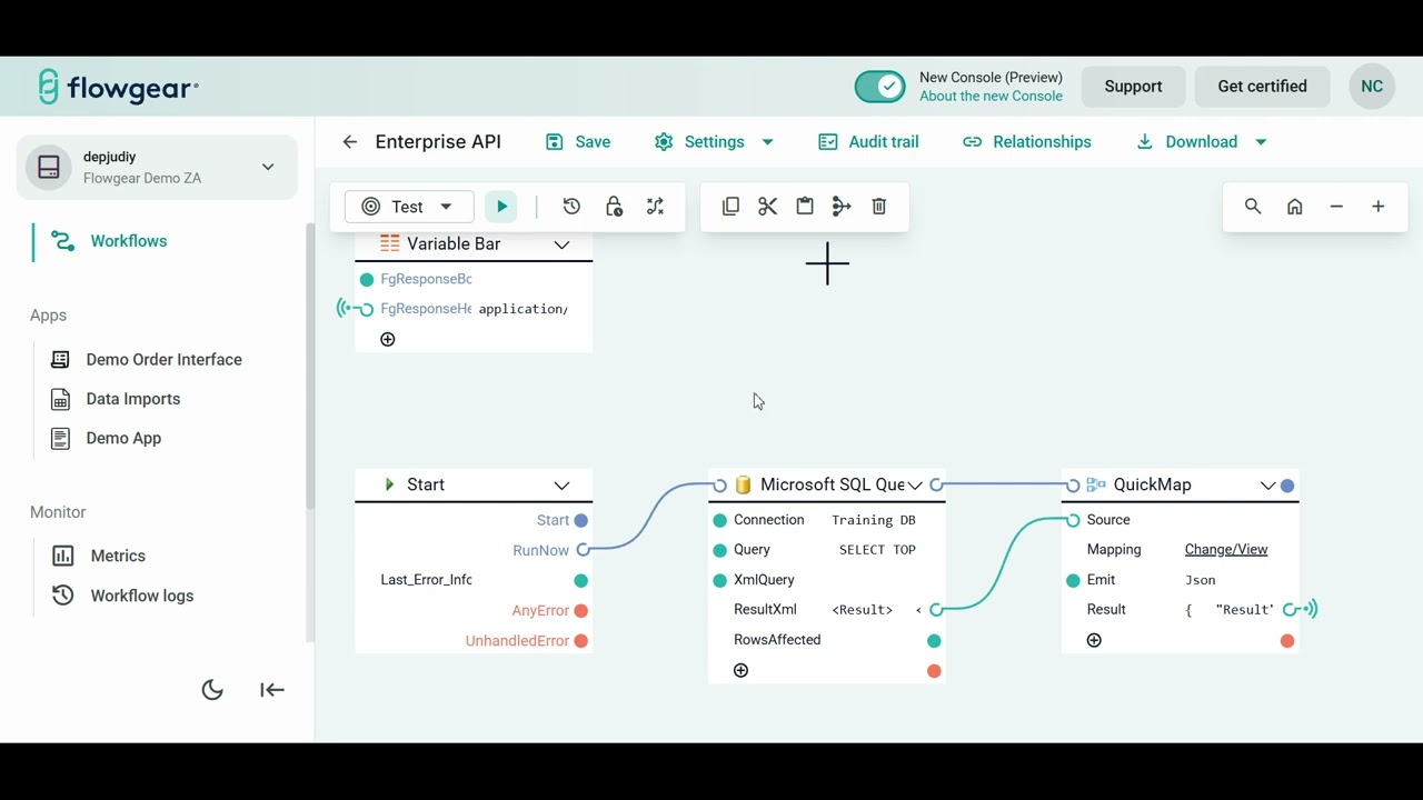 Bite Size - Enterprise API