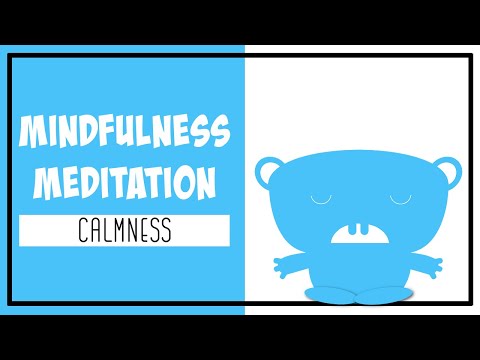 Mindfulness meditation for kids- being calm