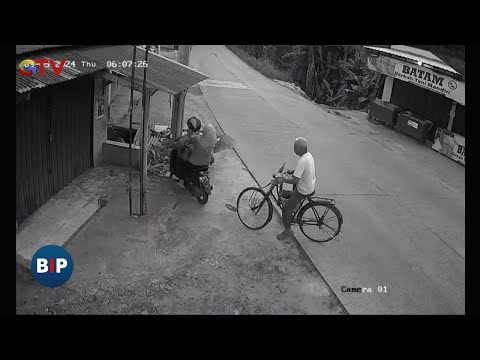 Hindari Kakek Bersepeda, Wanita Pengendara Motor Nyebur ke Parit - BIP 07/09