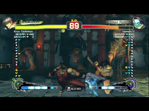 SSF4AE2012 Kiryu Tsukimiya (Guy) vs radman72 (Claw) - 1080p HD