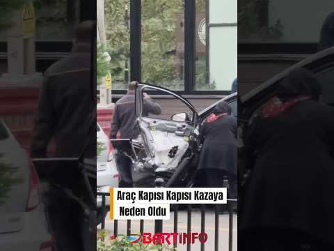 Bartın’da Araç Kapısı Kazaya Neden Oldu 💥