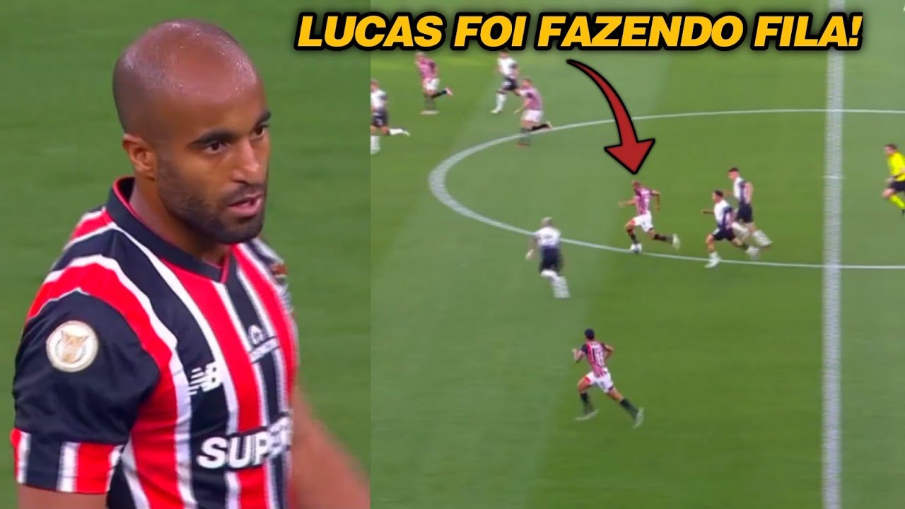 LUCAS JOGOU MUITO NO CLÁSSICO E FEZ GOL! | Lucas Moura vs Corinthians (16/06/24) by IRFHD