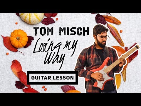 FKJ & Tom Misch - Losing My Way guitar Lesson + TAB