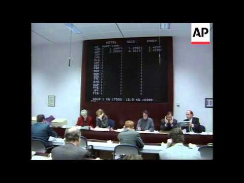 Germany - US Dollar Drops Against German Mark