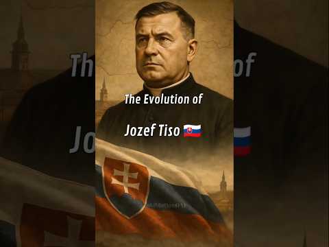The Evolution of Jozef Tiso 🇸🇰 | Slovakia’s Controversial Leader in 60 Seconds! #Slovakia #JozefTiso