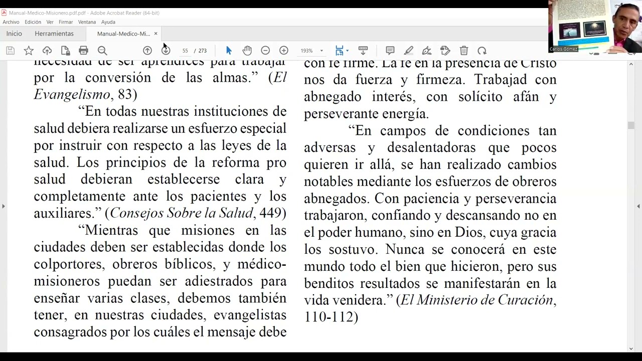"DONDE Y COMO SE PREPARAN LOS MEDICOS MISIONEROS EVANGELISTAS".