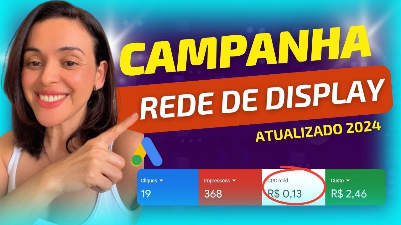 Campanha REDE DE DISPLAY - GOOGLE ADS Atualizado 2024 - Completa [Presell + Criativos] 3º Parte