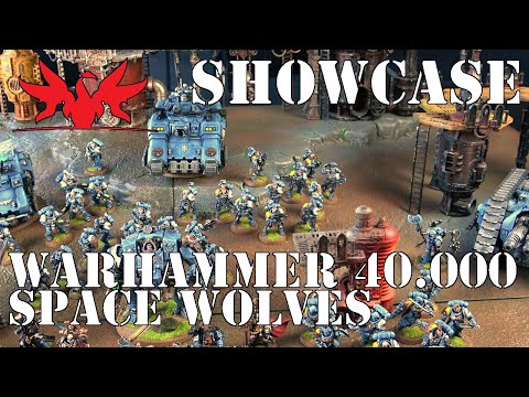 Showcase mit Marcel - Warhammer 40.000 Space Wolves - Phantasos Studio