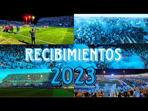 "TODOS los RECIBIMIENTOS de LA HINCHADA DE BELGRANO en 2023 ✨" Barra: Los Piratas Celestes de Alberdi • Club: Belgrano