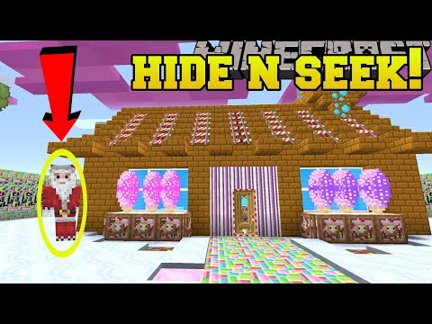 Minecraft: SANTA CLAUS HIDE AND SEEK!! - Morph Hide And Seek - Modded Mini-Game