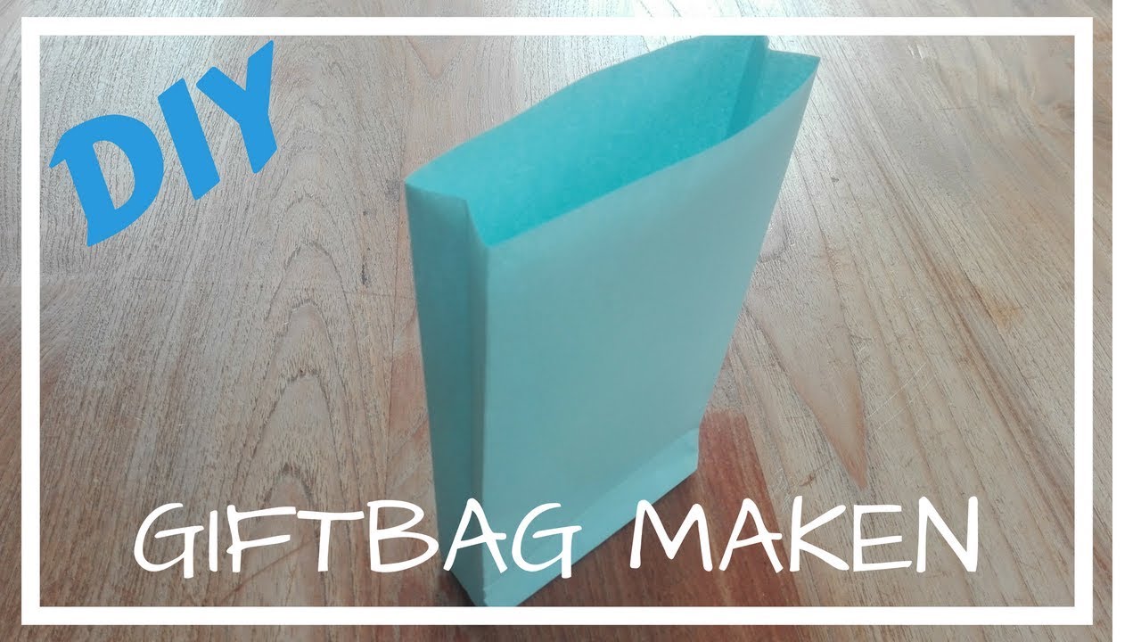 HOW TO: MAAK ZELF EEN LEUKE GIFTBAG!