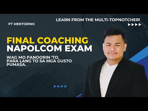 Napolcom Final Coaching