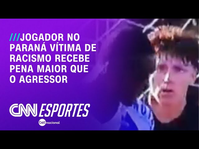 Racismo: Jogador que xingou rival de “macaco” é condenado com pena menor que vítima | CNN PRIME TIME
