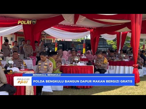 POLDA BENGKULU BANGUN DAPUR MAKAN BERGIZI GRATIS