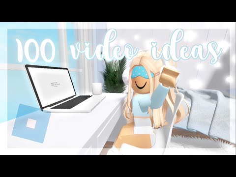 100 Roblox Video Ideas {2022} || AlohaRubyxox