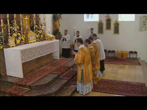 26. Oktober 2025 - Levitiertes Amt im tridentinischen Ritus - Priesterseminar Herz Jesu