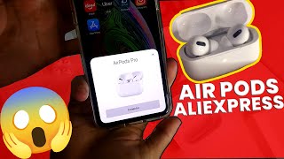 UNBOXING AirPods PRO do ALIEXPRESS (A RPLICA PERFEITA por R$ 65,00)