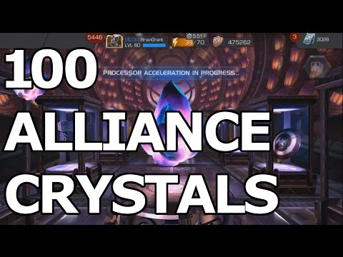 Opening 100 Alliance Crystals - These things any good? | Marvel Contest of Champions