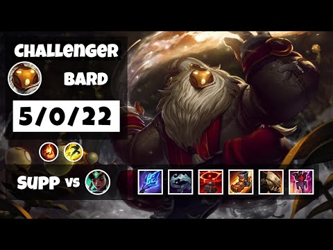 Bard vs Karma OCE Challenger SUPPORT (5/0/22) - v11.14