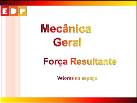 Mecânica Geral: Sistemas de forças no espaço