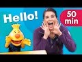 Hello Songs + More | Kids Songs | Sing Along With Tobee | Super Simple Songs
