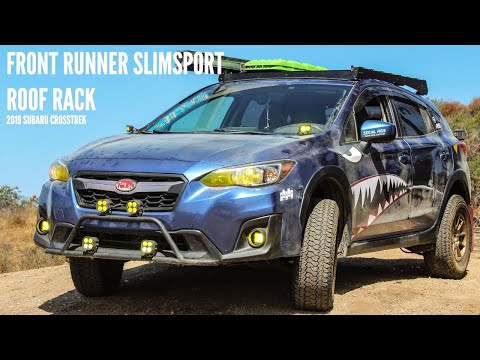 INSTALLING THE BRAND NEW FRONT RUNNER SLIMSPORT ROOF RACK !!! INSTALLED ON 2019 SUBARU CROSSTREK !!