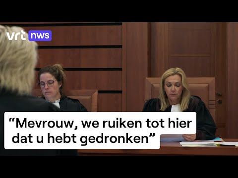 Vrouw verschijnt dronken voor rechter voor rijden onder invloed