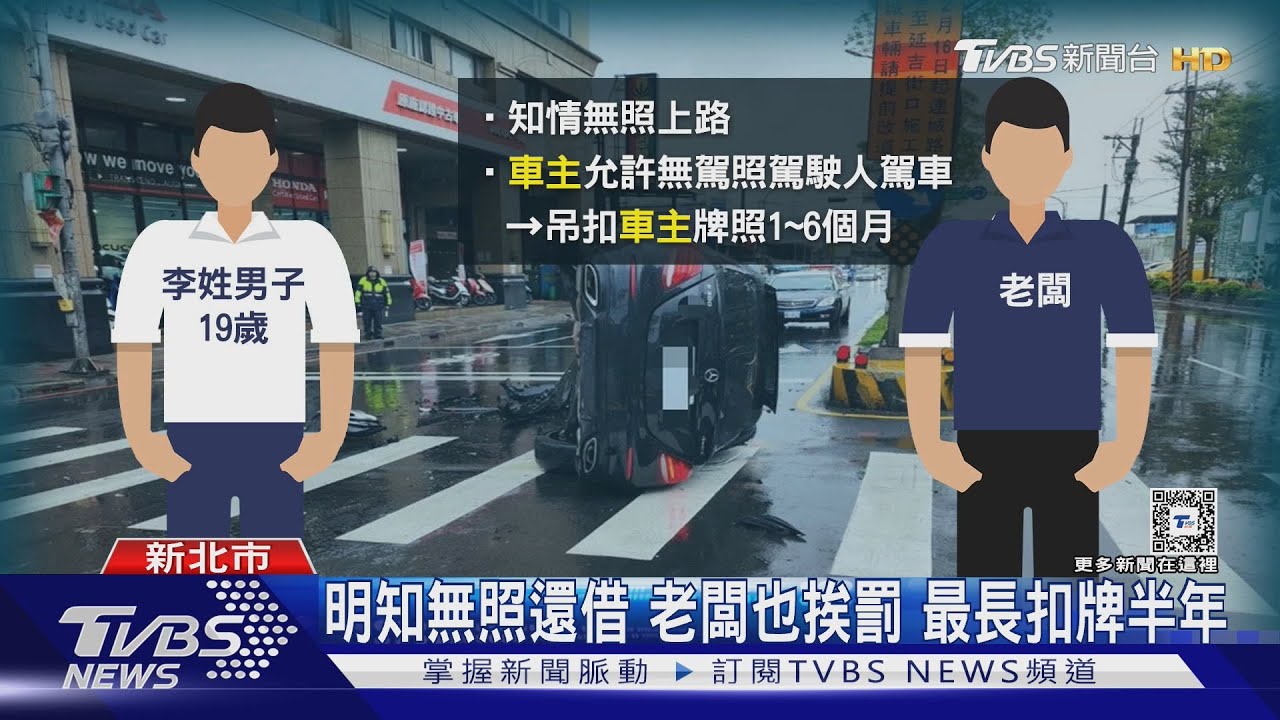 員工「無照」開老闆車失控 衝對向道翻覆