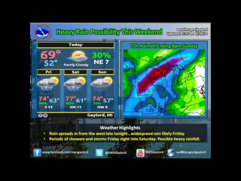 Hazardous Weather Briefing for Thursday August 28th, 2014