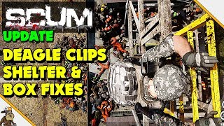 Scum - Scum Update round up (Golden Eagle mags, shelter and box fix's)