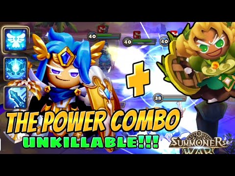 How to Rune Water Madeleine Cookie (The Power Combo/Unkillable!) | Summoners War