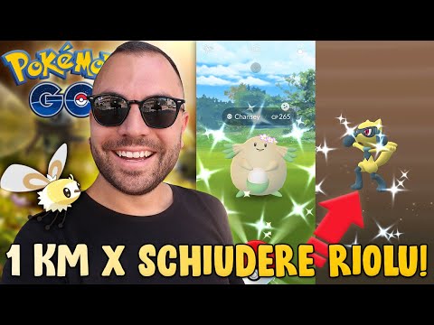 SHINY RIOLU RITORNA NELLE UOVA DA 2KM! - Pokémon GO